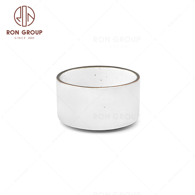 RonGroup New Color Chip Proof  Collection Cream White  - Sauce Bowl 