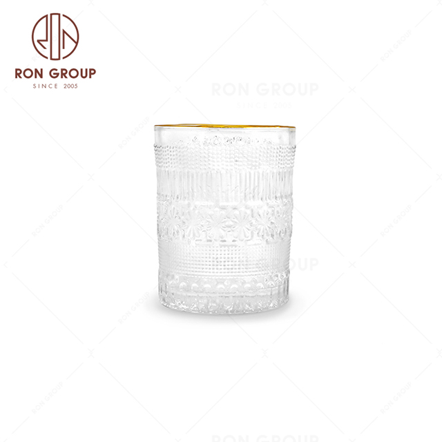 Fashional glass wedding wine glass barware glass cups wholesale