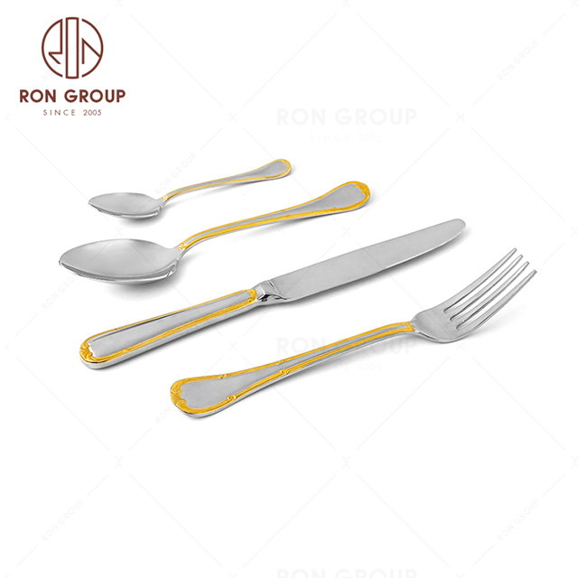 High quality Wedding party Hotel Restaurant Stainless steel cutlery