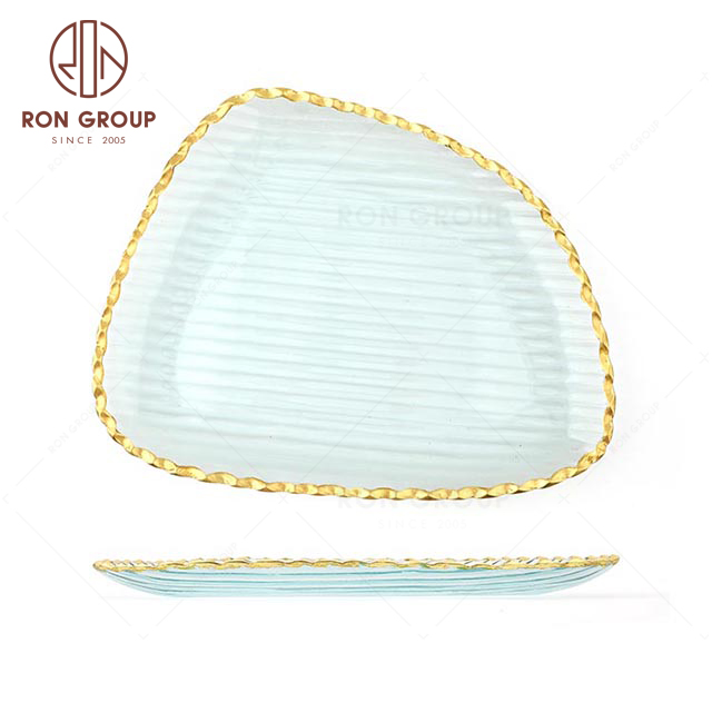RNPG229-28 Good-looking high quality Cobble Plate restaurant hotel banquet canteen party wedding plate
