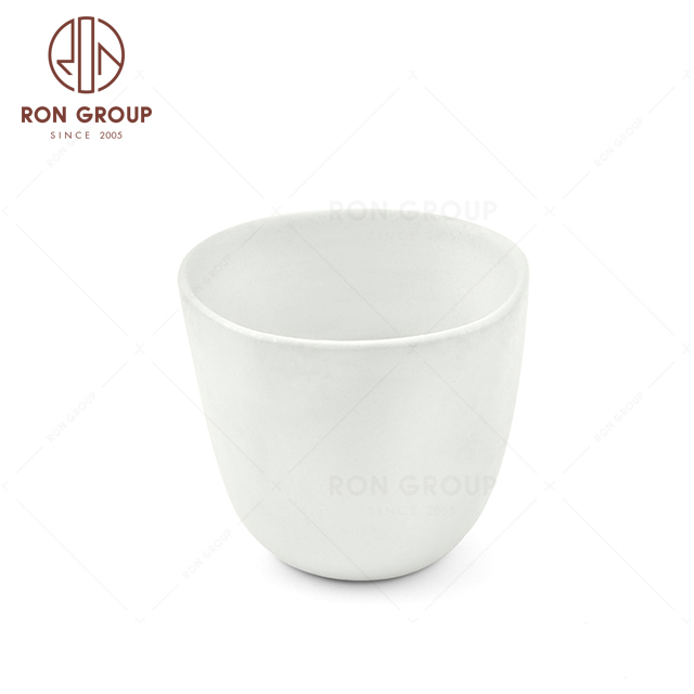 RNPCT1902-7D Hot Selling Raindrop White Style Restaurant Hotel Bar Cafe Wedding Abnormal Cup