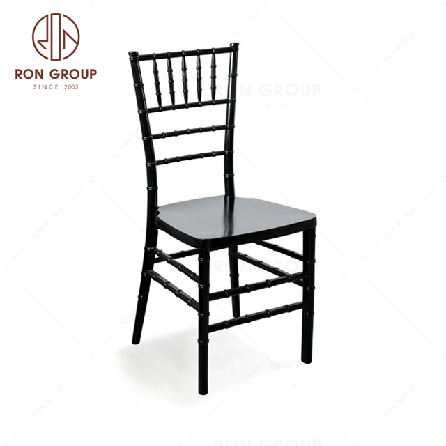 Wholesale stackable black pp resin chair wedding event plastic wholesale tiffany chiavari dining chairs