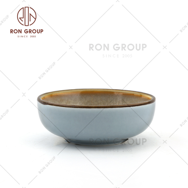 Elegance fruit salad restaurant bowl set tableware ceramic bowl