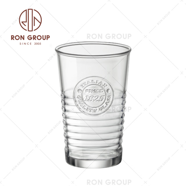 bulk wine large glass cups custom logo printed 