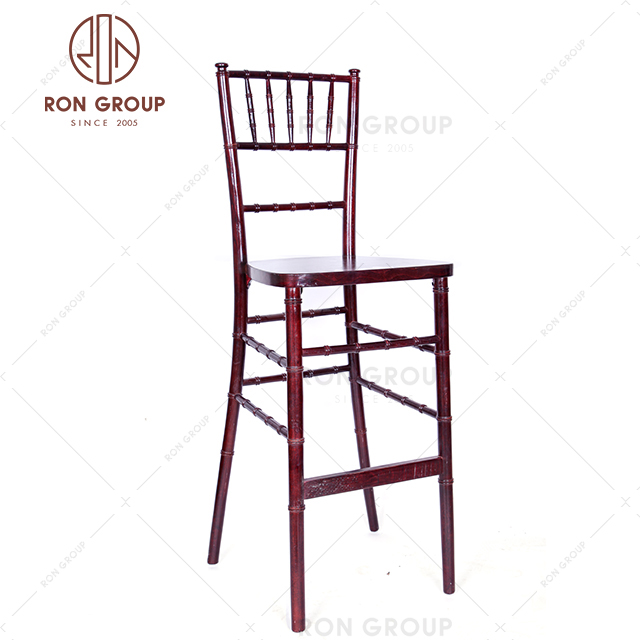 Good Quality Wood Chiavari High Bar Chair For Sale 