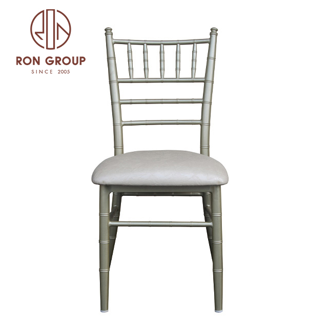 High Quality Cheap Wedding White And Silver Banquet Chairs