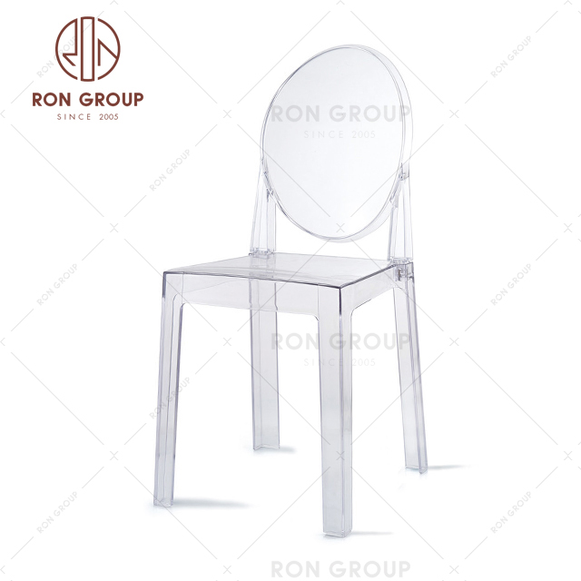 Special stacking commercial plastic pc crystal acrylic Event Party Wedding Transparent Chair