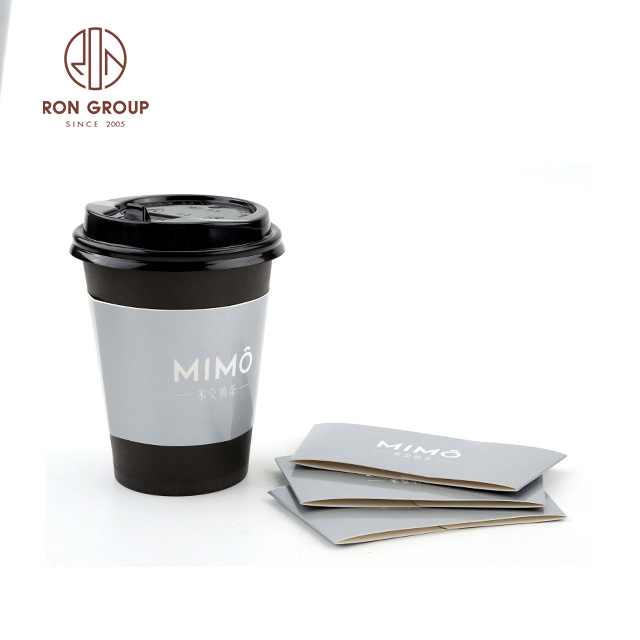 Paper Sleeve Wholesale Disposable coffee cup Paper Sleeve Custom print logo