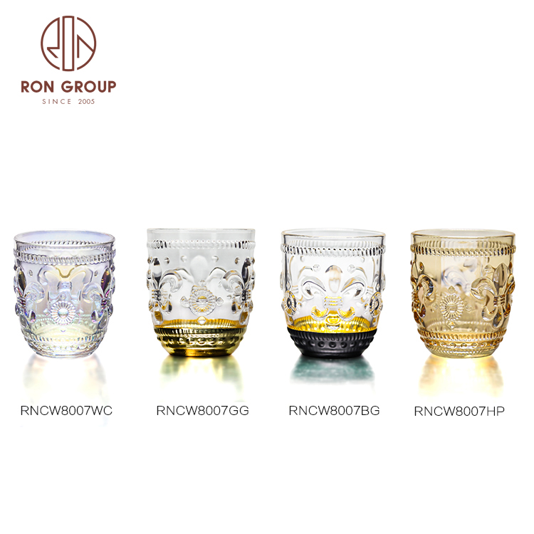 Unique Design Handmade Decorative Whiskey Glass For Wedding Home Bar