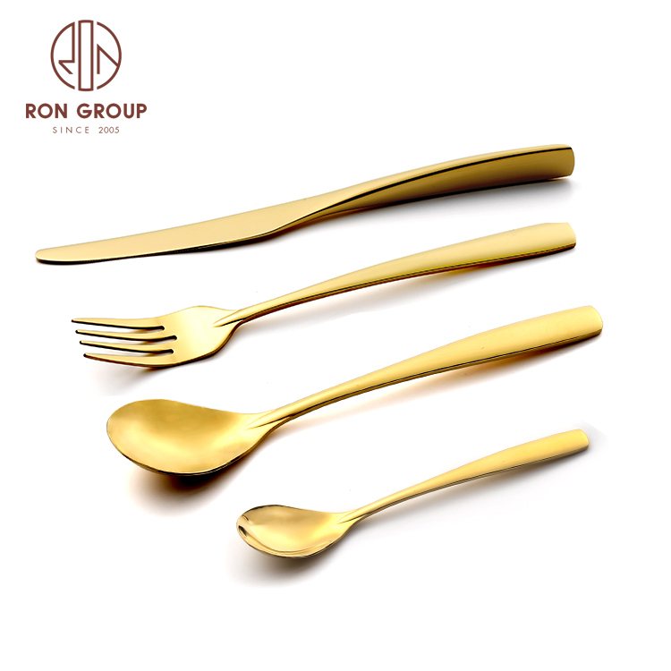 Wholesale Gold Cutlery Set Stainless Steel For Weeding Party Gift