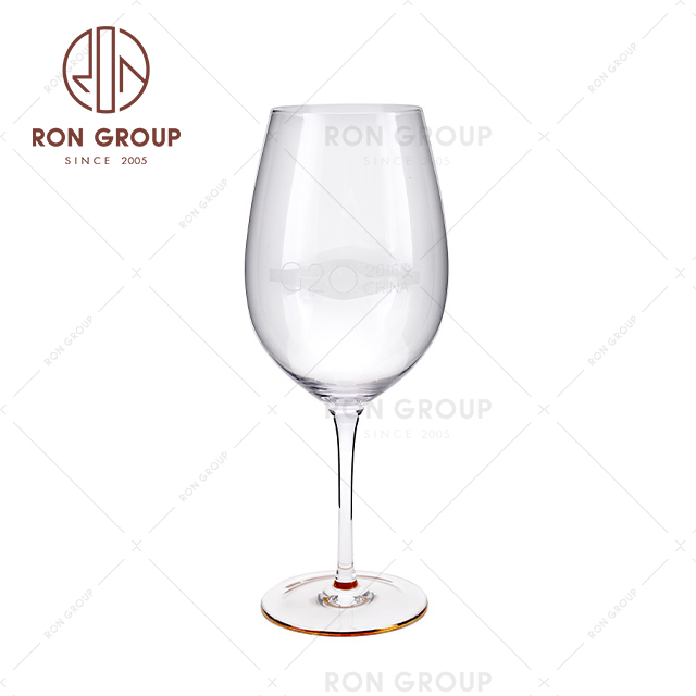 eco friendly luxury wine glassware diamond crystal whiskey glass for wedding