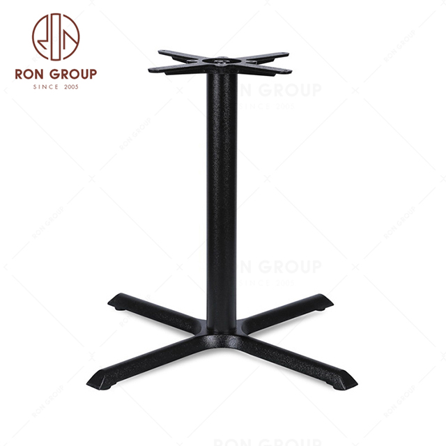 Cross leg style cast iron table legs restaurant dining table base coffee table frame
