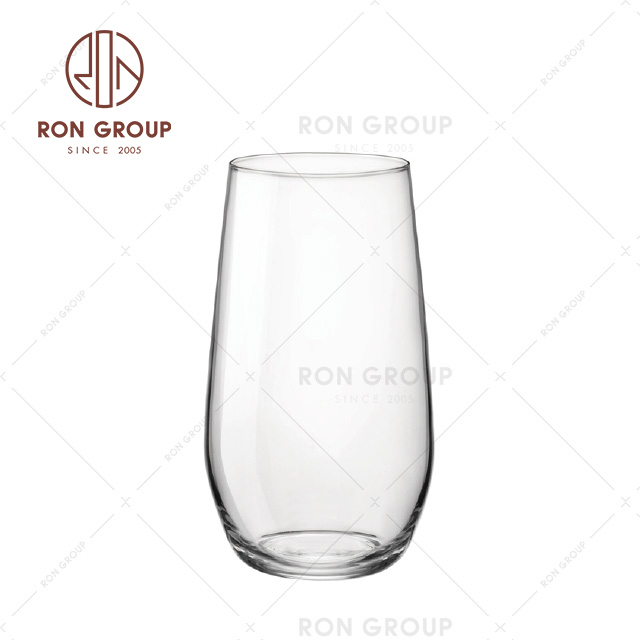 stemless wine water tea glass cup 