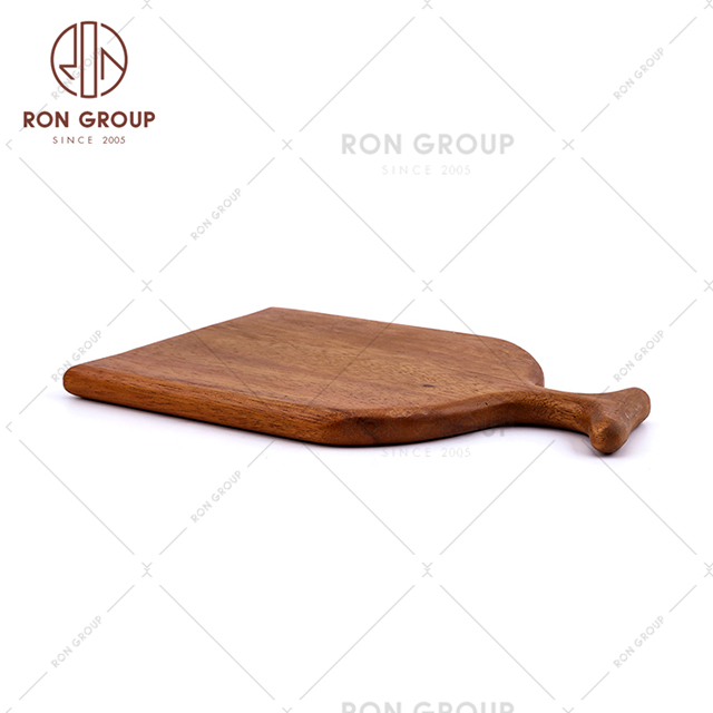Wholesale Eco-friendly Food Steak Serving Wood Plate For Sale