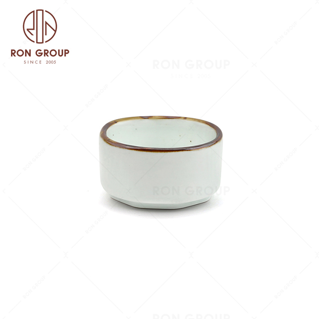 RonGroup New Color Chip Proof  Collection Misty White Bule - Ramekin