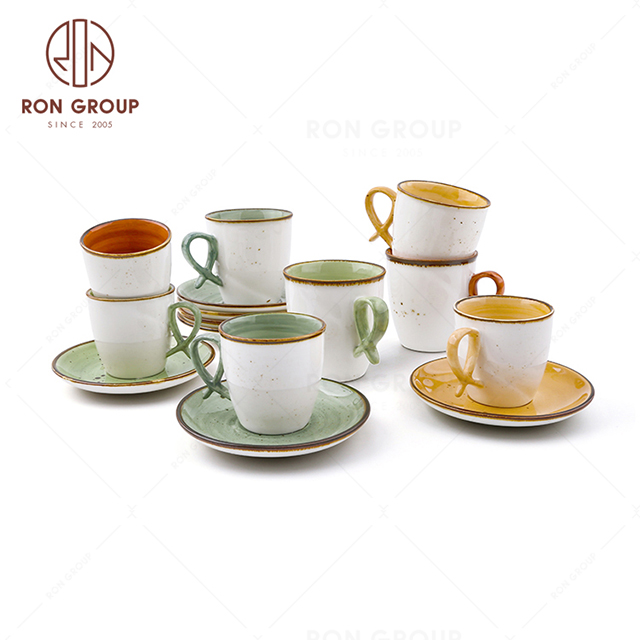Nordic Style Creative Marble Patten Tea Cup Reusable Coffee Mug Custom Logo