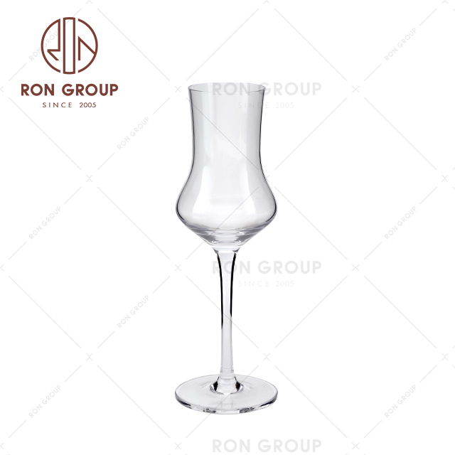 Wholesale new arrival customized cut glassware wedding drinking glass set crystal 