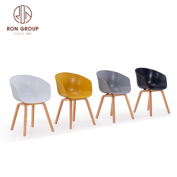 Hot Sales Accent Chair Outdoor Plastic Chair ABS Cheap Wholesale Leisure Dining Room Chairs
