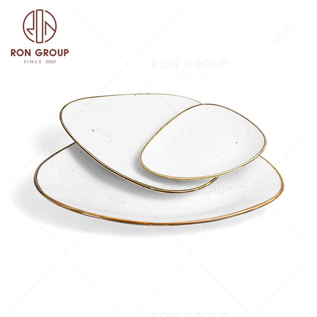 RonGroup New Color Chip Proof  Collection Cream White  - Trigon Plate 