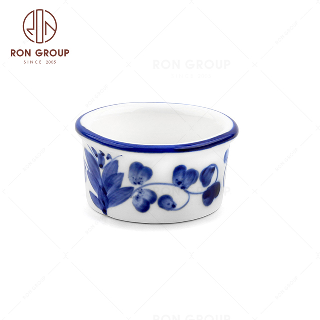 RNPCE010-Wholesale Rattan Flower Style Restaurant Hotel Bar Cafe Wedding Paste Bowl