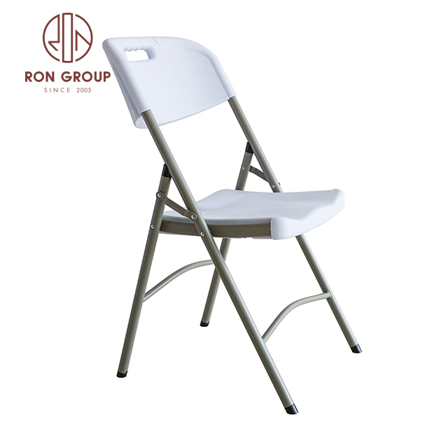 Wholesale Used Outdoor Garden  White Portable Plastic Folding Chairs For Events Parties
