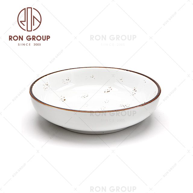 High strengthened porcelain Stocked Handpainted wedding porcelain plates