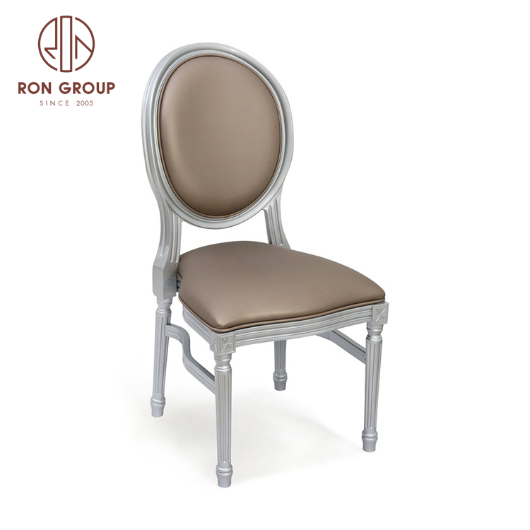 New design resin louis chair luxury chair in gold color for hotel wedding restaurant dining