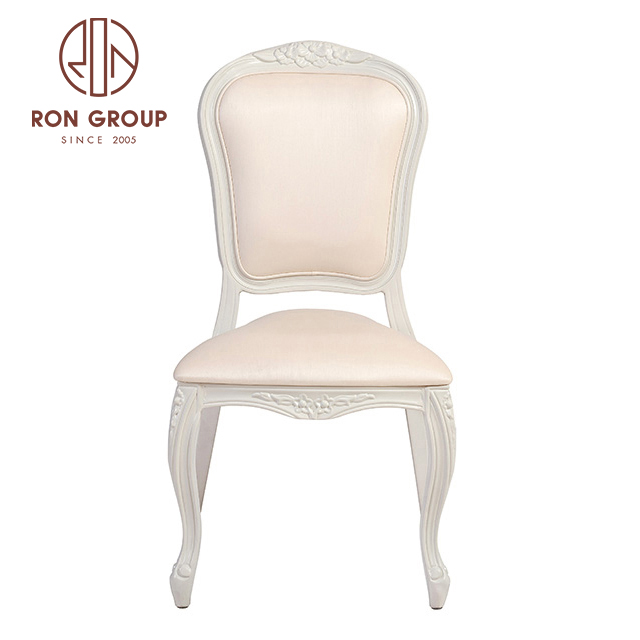 Elegant stackable dubai hotel furniture metal frame banquet event chairs wedding party 