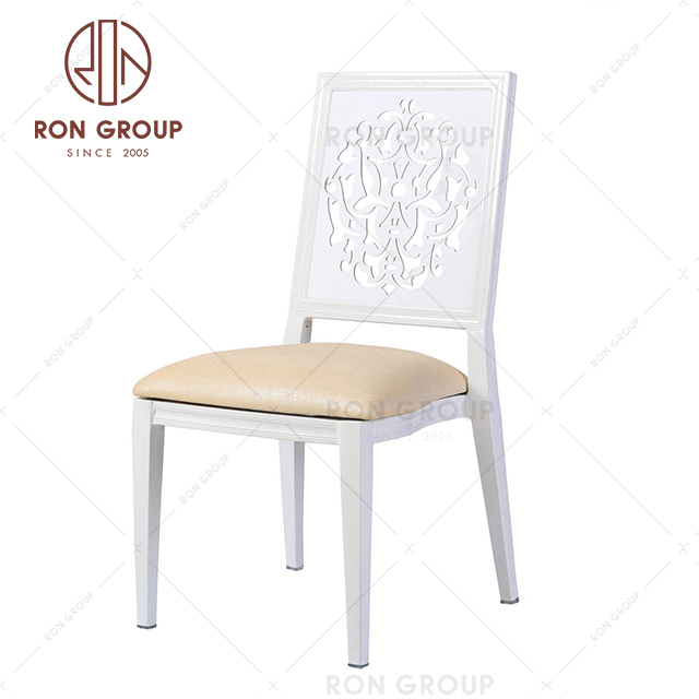 Factory direct wear resistant stackable dining chairs for hotel restaurant