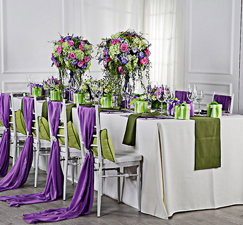 Top quality wholesale luxury romantic tableware nice linens hotel restaurant wedding used linens