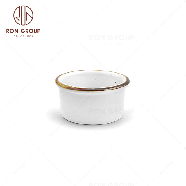RonGroup New Color Chip Proof  Collection Cream White  - Paste Bowl 