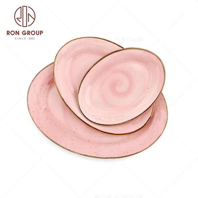 RonGroup New Color Chip Proof  Collection Shell Pink - Fish Plate 