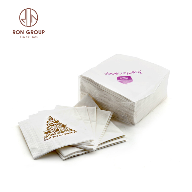 High Quality cheap custom printed disposable paper napkins