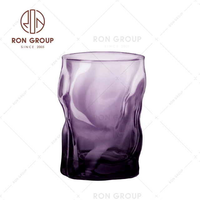 frosted double wall glass cup coffee cup 