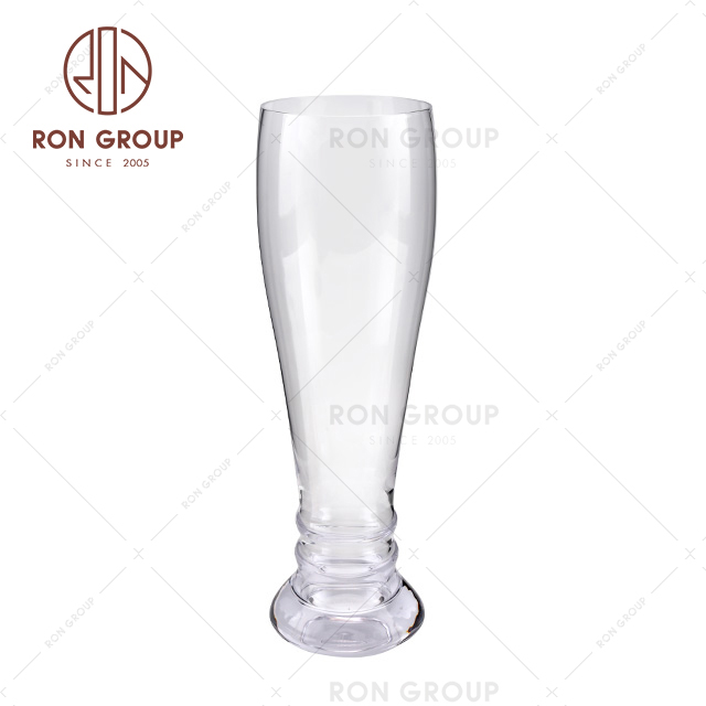 High quality different size Crystal Beer drinking glass cup  
