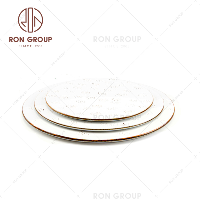 High quality banquet restaurant porcelain crockery plates dinner sets 