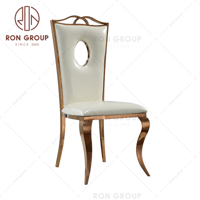 Gold used event stacking banquet wedding hotel chair for sale