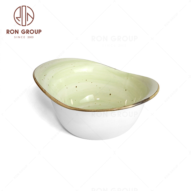 RonGroup New Color Chip Proof  Collection Apple Green - Snack Bowl 