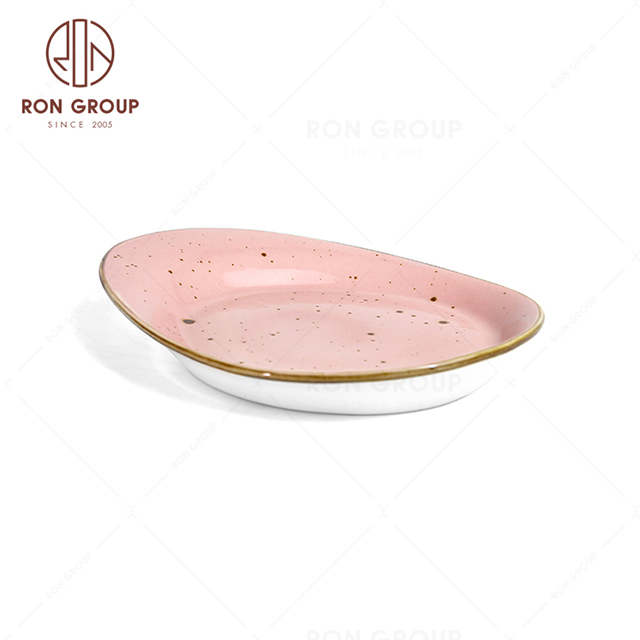 RonGroup New Color Chip Proof  Collection Shell Pink - Shallow Plate 