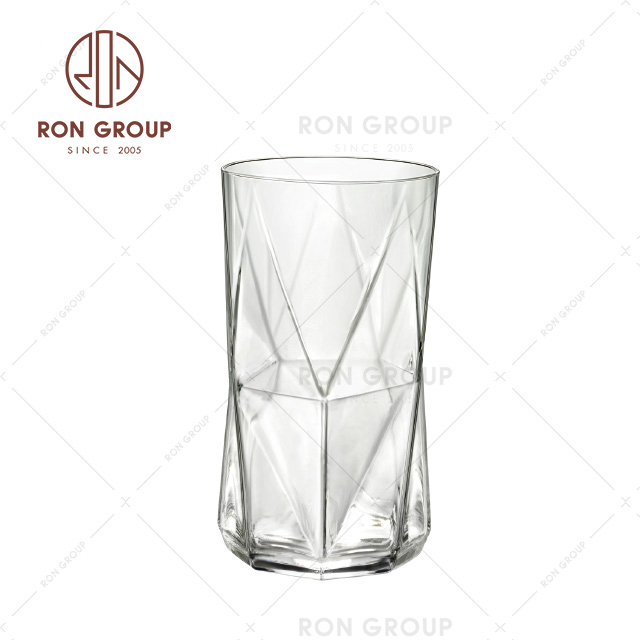 2020 custom logo printed bulk wine large glass cups 
