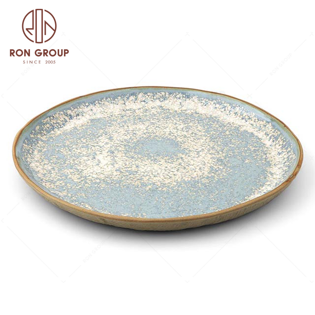 RNPCT1901-2S China Wholesale Dinner Plates Ceramic Plates Porcelain Plates Terracotta dish for Restaurant