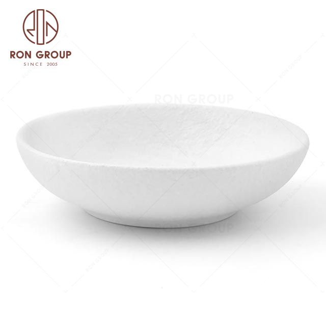 RNPC628-04261 Hot Sales Elegant White Style Restaurant Hotel Bar Cafe Soup Bowl