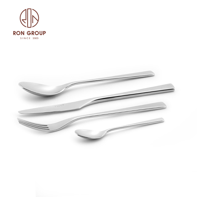 Wholesale Kitchen Reusable Cutlery Gold Silverware Flatware Set Wedding Cutlery