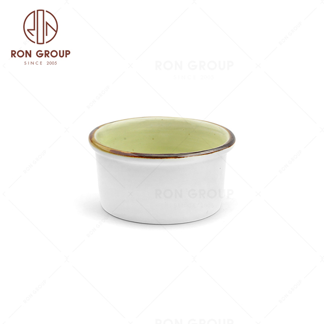RonGroup New Color Chip Proof  Collection Apple Green - Paste Bowl 