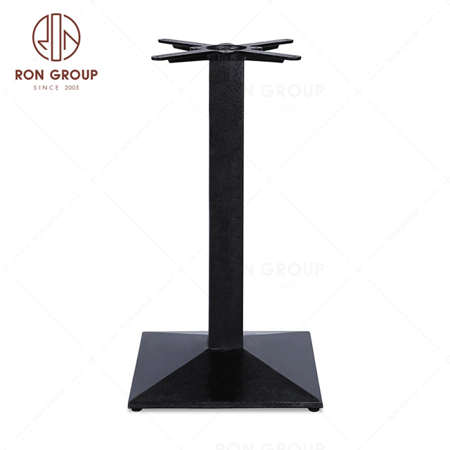 Minimalist Decorative Wrought Iron Metal Dining Table Leg Feet Base