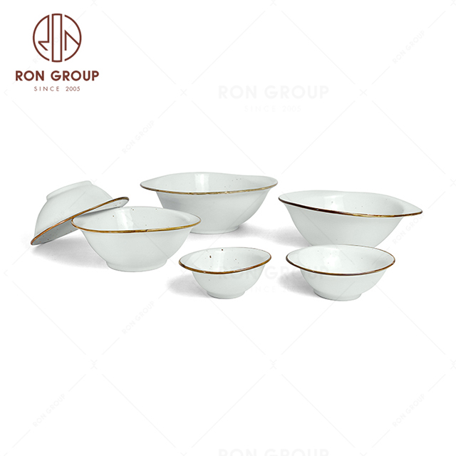 RonGroup New Color Chip Proof  Collection Misty White Bule -  Odd Bowl