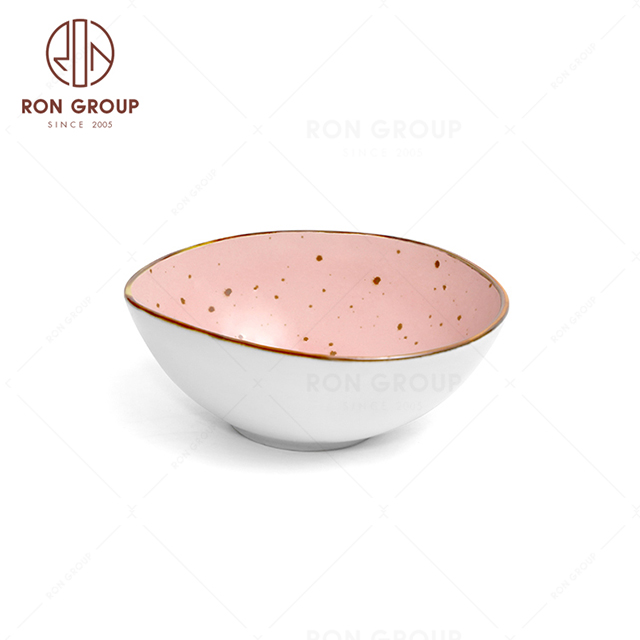 RonGroup New Color Chip Proof  Collection Shell Pink - Trigon Bowl 