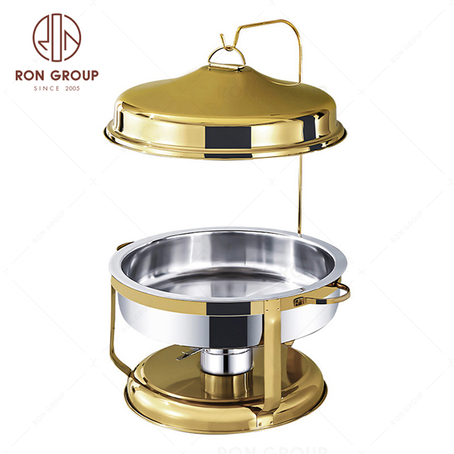 RNBF2205-39 201 stainless steel Hanging Lid Alcohol Stove 9.0L restaurant buffet wedding banquet Buffet Stove