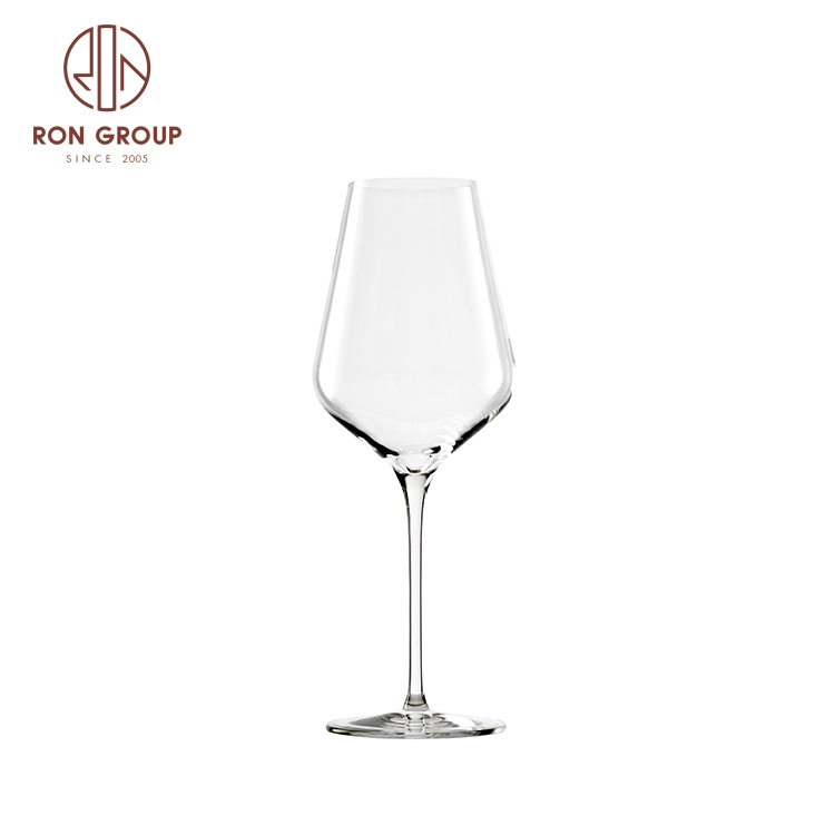 570 ml Lead-free crystal red wine wedding clear glass wine cup 