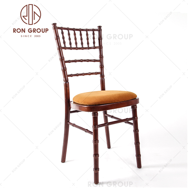 Wholesale Wedding Banquet Wood Tiffany Chair Chiavari Chair With Cushion
